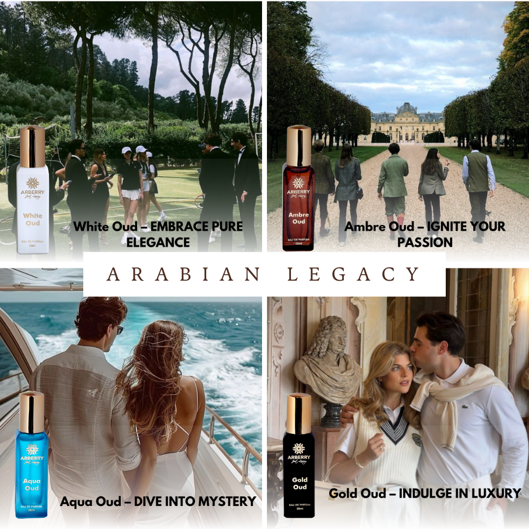  ARBERRY ARABIAN LEGACY 4X20ML COMBO UNISEX EDP 80ML
